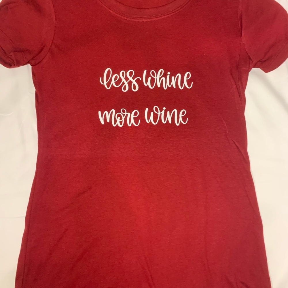 less whine more wine size small